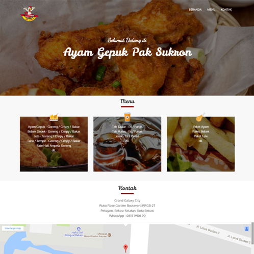 Ayam Gepuk Pak Sukron - Anindityo Web